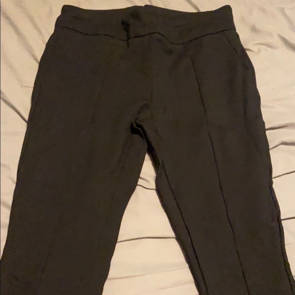 dressy soft black leggings